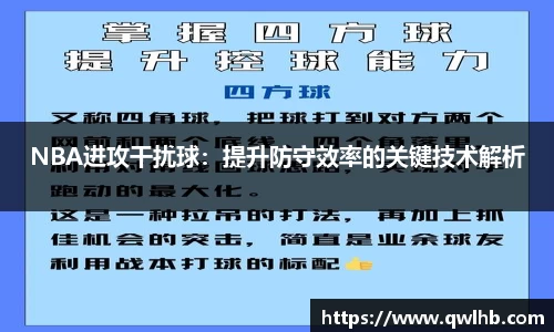 NBA进攻干扰球：提升防守效率的关键技术解析